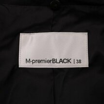 エムプルミエブラック トレンチコート アウター 黒 日本製 レディース 38サイズ ブラック M-PremierBLACK_画像3