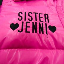 シスタージェニィ ダウンジャケット ファー付き ジャンパー アウター キッズ 女の子用 160サイズ ピンク SISTER JENNI_画像6