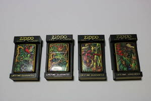 ZIPPO ジッポー 4個 ジャングル柄