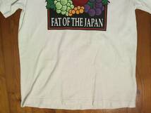 ☆微難有☆エフエーティー☆FAT☆パロディープリント　半袖Ｔシャツ コットンTシャツ TITCH　白 ホワイト　FRUIT_画像3