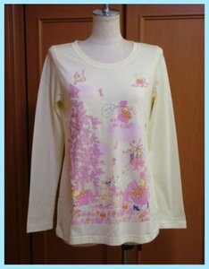 * Tsumori Chisato *meruhen girl pattern long sleeve shirt * cream M