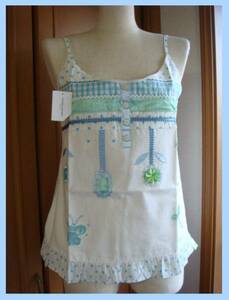 * Tsumori Chisato * bouquet pattern camisole * sax *