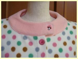 * Tsumori Chisato *.. .& colorful dot fleece gown M*