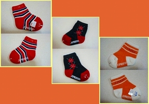 *J.PRESS/ J Press * baby socks 9-11cm*3 pairs set!