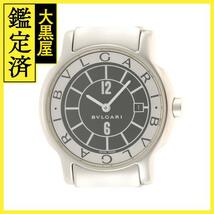 BVLGARI　ブルガリ　ソロテンポ　レディース　ブラック　ST29S　【436】2147100017359_画像1