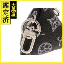 LOUIS VUITTON　ルイ・ヴィトン　ベルランゴポーチ　マヒナ　ブラック　M00868【472】_画像4