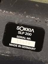 d♪w 通電OK！ ソキア パイプレーザー slp200 測量器 SOKKIA 工具 _画像4