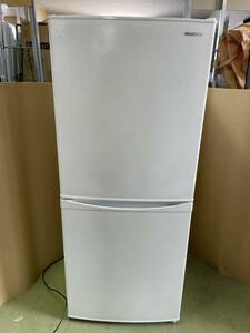 楽C☆アイリスオーヤマ ノンフロン 冷凍冷蔵庫　IRSD-14A-W 142L IRIS OHYAMA 2ドアホワイト 2021年製