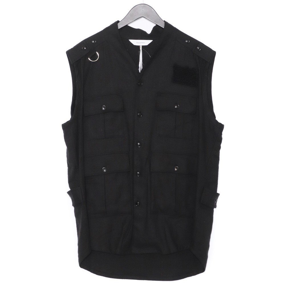 未使用 SASQUATCHFABRIX 23AW NO SLEEVE SHIRT