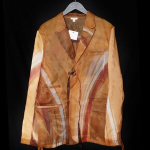 MASU GLASS JACKET サイズ46 AMBER エムエーエスユー グラスシャツジャケット