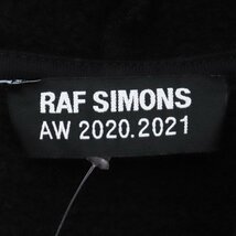 RAF SIMONS LIFE ON MARS HOODIE XSサイズ ブラック 202-175A ラフシモンズ ライフ・オン・マーズフーディー スウェットパーカー_画像5