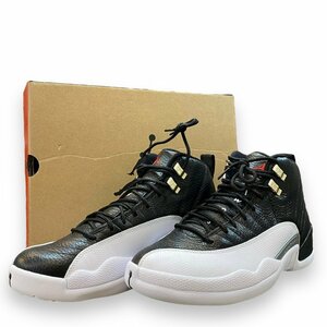 27.5cm NIKE AIR JORDAN 12 RETRO PLAYOFF ブラック CT8013-006 ナイキ エアジョーダン 12 レトロ スニーカー