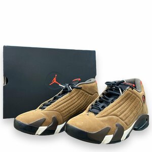 27.5cm NIKE AIR JORDAN 14 RETRO SE Winterized Archaeo Brown スニーカー ブラウン DO9406-200 ナイキ エアジョーダン14 レトロ