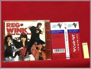 z0040【VCD】【レグ・ウィンク REG-WINK / BAND ON THE RUN】CSFM7030 帯付!! 盤良品!!　藤井真由美