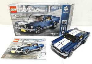 6005T/LEGO CREATOR レゴ クリエイター エキスパート 10265 フォード マスタング 組立済み 完成品 現状 /Ford Mustang