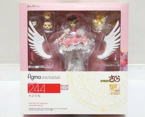 6006K/新品未開封◇マックスファクトリー figma 244 木之本桜 塗装済完成品フィギュア カードキャプターさくら/なかよし60th