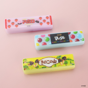 明治　meiji　ホッチキス　3種セット　（アポロ　マーブル　きのこの山）　チョコレート　お菓子　文房具