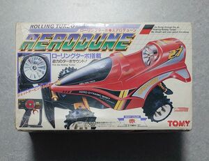 TOMY トミー ローリングターボエアロデュー ターボ 赤 ラジコン ジャンク