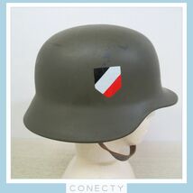 実物 ドイツ連邦 BGS 国境警備隊 スティールヘルメット 鉄帽 WWII 穴無し型 57〜61cm【T4【S2_画像5