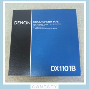 オープンリールテープ DENON DX1101B 10号 メタルリール 日本コロムビア デンオン デオン【T5【S2