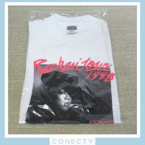 未開封 沢田研二 コンサートツアー Tシャツ ROCK’N TOUR 1998 Lサイズ 白 ジュリー コンサートグッズ 当時物【T5【S1