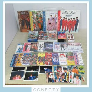 【当時物】光GENJI 8cm CD/LP/EP/公式写真 など まとめてセット★諸星和己 フォトカード/他★クリアレコード含む【C4【S3