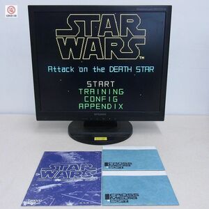 ※FD取説のみ X68000 5インチFD スターウォーズ STAR WARS Attack on the DEATH STAR Victor MNM Software Lucasfilm 起動OK【10