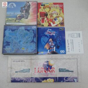 MD メガCD ルナ ザ・シルバースター LUNAR THE SILVER STAR+エターナルブルー ETERNAL BLUE まとめて2本セット ゲームアーツ 箱説付【10