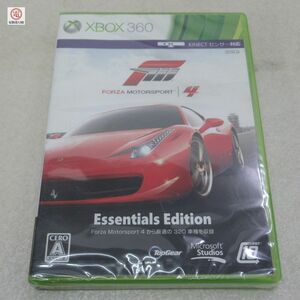 未開封 XBOX360 FORZA MOTORSPOTS 4 Essentials Edition フォルツァ モータースポーツ マイクロソフト Microsoft【10