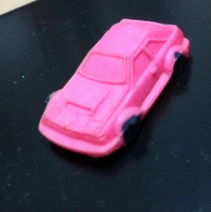 ** car eraser figure Gazelle HB turbo peach color **