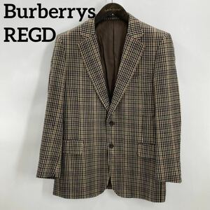  high class Burberry z Vintage L size tailored jacket Ram material men's business wool 100%