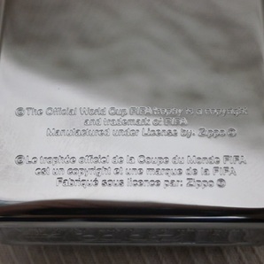 限定5000★未使用木箱入り★ZIPPO WORLD CUP FRANCE 1998★ナンバリング★COLLECTOR EDITION 90s VINTAGE 鏡面仕上げ 立体メタルの画像6