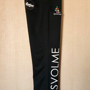 スボルメ ジャージ トラック パンツ Ｍ ブラック×ホワイト used 美品