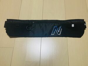 NewBalance ニューバランス NBランニングウェストポーチ　Black 黒　マラソン　ランニング　補給食　スマホ入れ　エイド　ベルト