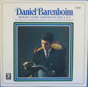 即決 LP バレンボイム BARENBOIM モーツァルトピアノ協奏曲第5,9番