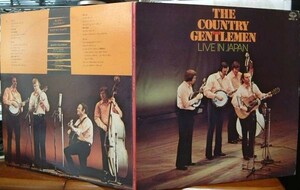 2LP 即決 カントリー・ジェントルメン・ライブ・イン・ジャパン COUNTRY GENTLEMEN LIVE IN JAPAN