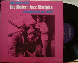 NEW JAZZ 即決LP THE MODERN JAZZ DISCIPLES /RIGHT DOWN FRONTO ザ・モダン・ジャズ・ディサイプルズ
