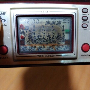 送料無料 ゲームウォッチ シェフ CHEF 中古 任天堂 GAME&WATCH ジャンク 2