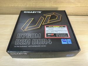 【パソコン周辺機器】マザーボード B760M D2H DDR4 ギガバイト GIGABYTE 中古 現状品A96