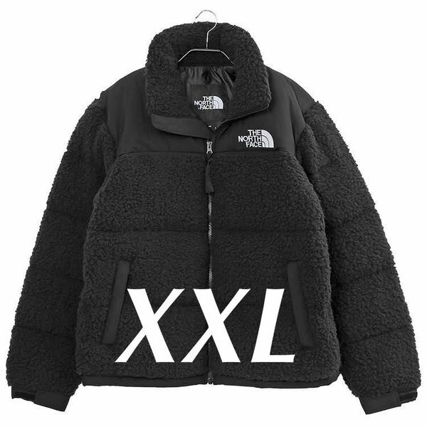 新品　日本未発売　ノースフェイス　シェルパ　ヌプシ　XXL ブラック　黒　もこもこ　Nuptse ダウンジャケット 1996