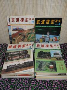 TMS 鉄道模型趣味 34冊セット 1977年5月（NO.347）から1979年12月（NO.381）まで 電車 雑誌 趣味 ホビー 鉄道 現状品