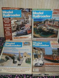 米国鉄道模型月刊誌「Model Railroader」1988年 9冊
