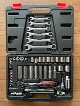 MOTO TOOLS インチ工具44PCSセット ハーレーダビッドソン 中古品_画像1