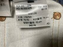 ◆Levi's PREMIUM リーバイス 511 W30 テーパード スリム 米国製 ビッグE 赤耳 セルビッチデニム MADE IN USA_画像5