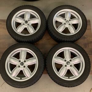 BMWミニ R55/R56 社外ホイール スタッドレス 195/55R16 16インチ6.5J+50 PCD100-4H