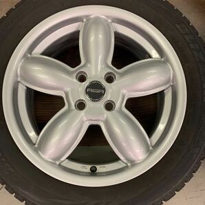 BMWミニ R55/R56 社外ホイール スタッドレス 195/55R16 16インチ6.5J+50 PCD100-4Hの画像2