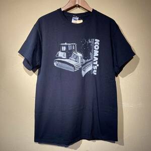 ★送料込み★ 00's ヴィンテージ 古着 KOMATSU コマツ アドバタイジング 企業物 Tシャツ ワークブランド