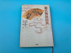 【Ａ8594Ｏ168】古本 源氏物語図典 小学館 小町谷照彦 秋山 編 須貝稔 作図 1997年 歴史 日本史