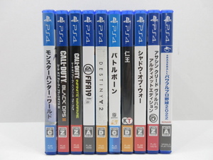 s21404-ty [送料950円] ジャンク●10本セット PS4 パワフルプロ野球2022 アサシンクリードヴァルハラ他 [040-231105]