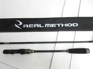 n72423-ty 【佐川急便200】中古品★REAL METHOD MJGR-73L MICRO JIGGING-GR 海水 ルアーロッド 2ピース [122-231114]